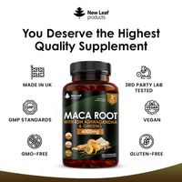 New Leaf Maca Root Tablets With Ashwagandha